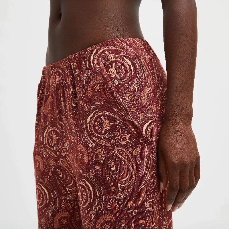 Wide Leg Trousers in Liberty Print