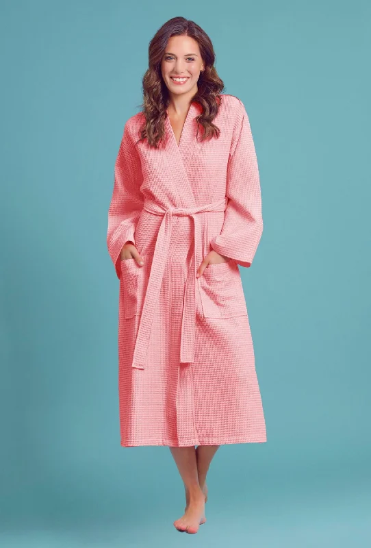 womens-long-waffle-kimono-blush-robe