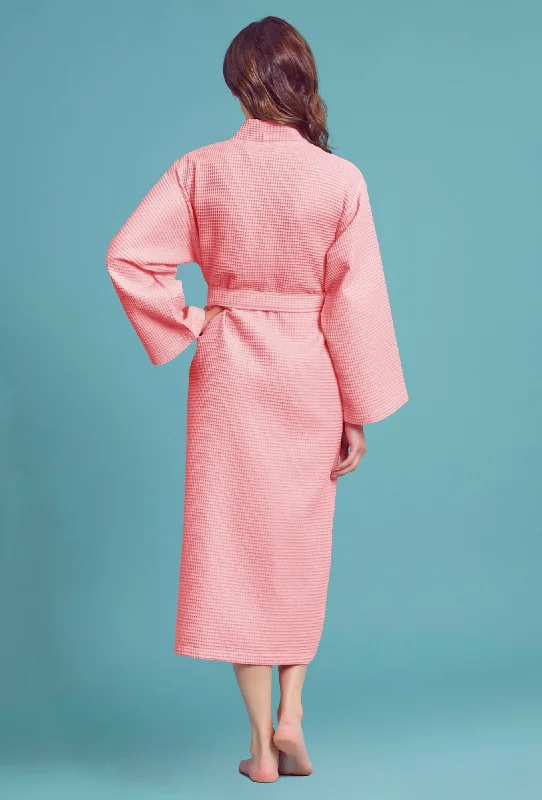womens-long-waffle-kimono-blush-robe
