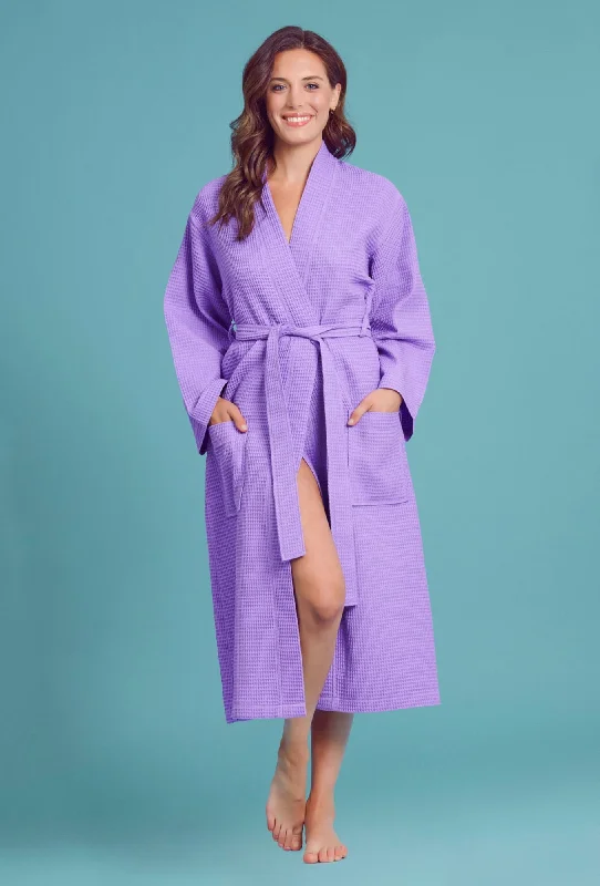 womens-long-waffle-kimono-lavendar-robe